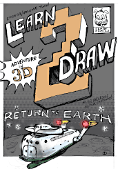 LEARN 2 DRAW in 3D: Book Two